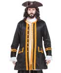 Admiral Norrington Coat – Black (image for) Admiral Norrington Coat – Black